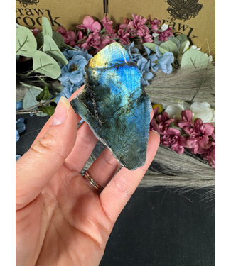 Labradorite Rough and Polished #73, 76gr