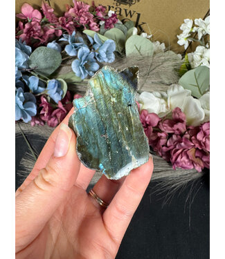 Labradorite Rough and Polished #78, 90gr