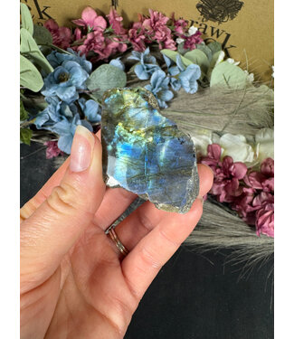 Labradorite Rough and Polished #79, 58gr