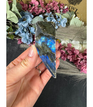 Labradorite Rough and Polished #82, 86gr