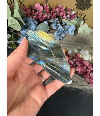 Labradorite Rough and Polished #87, 68gr