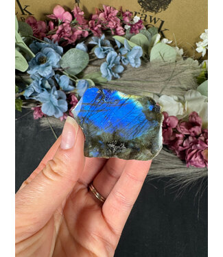 Labradorite Rough and Polished #90, 62gr
