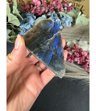 Labradorite Rough and Polished #92, 80gr