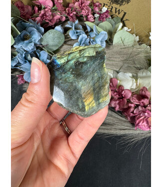 Labradorite Rough and Polished #98, 66gr
