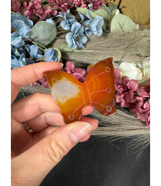 Carnelian Butterfly #20, 54gr