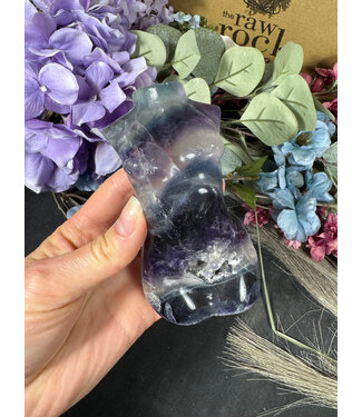 Rainbow Fluorite Goddess Body #9, 496gr