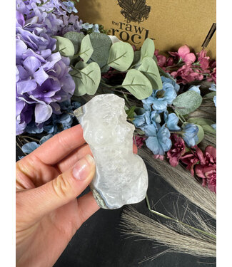 Moss Agate Goddess Body #16, 178gr