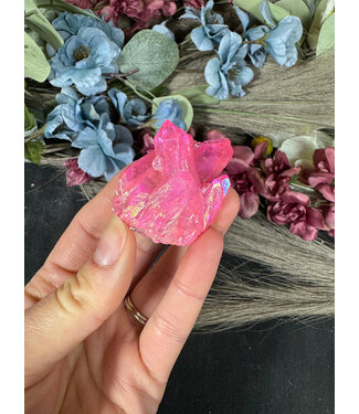 Pink Aura Cluster #256, 36gr