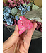 Pink Aura Cluster #267, 56gr