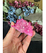 Pink Aura Cluster #265, 52gr