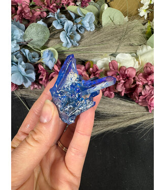 Blue Aura Cluster #295, 48gr