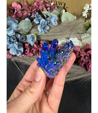 Blue Aura Cluster #303, 40gr