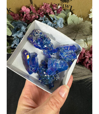 Blue Aura Cluster #306, 170gr