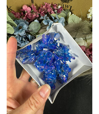 Blue Aura Cluster #307, 144gr