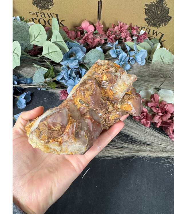 Red Hematoid Quartz #61, 1102gr
