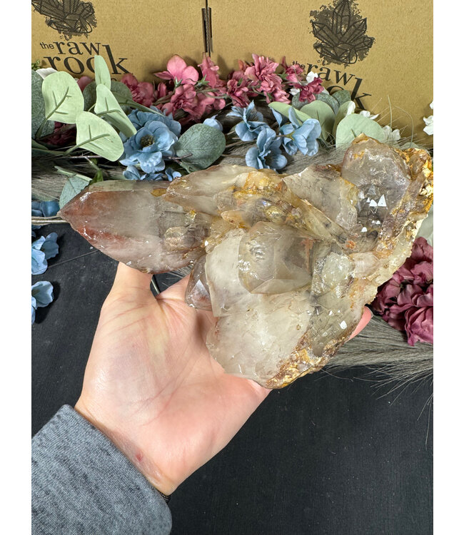 Red Hematoid Quartz #62, 1414gr