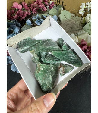 Raw Swaziland Jade Specimen Mini Bulk Lot #8, 130gr