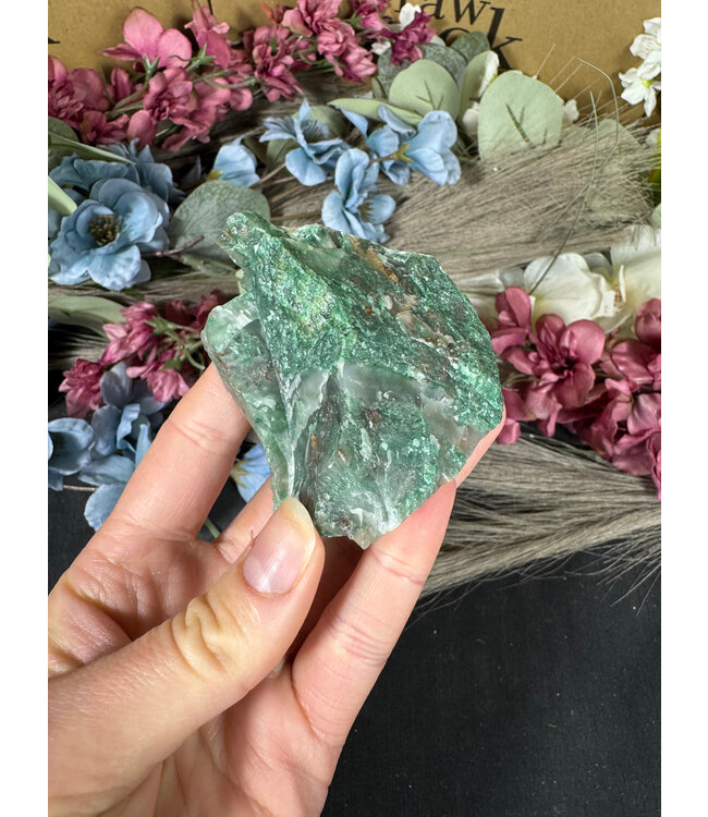 Raw Swaziland Jade Specimen #119, 158gr