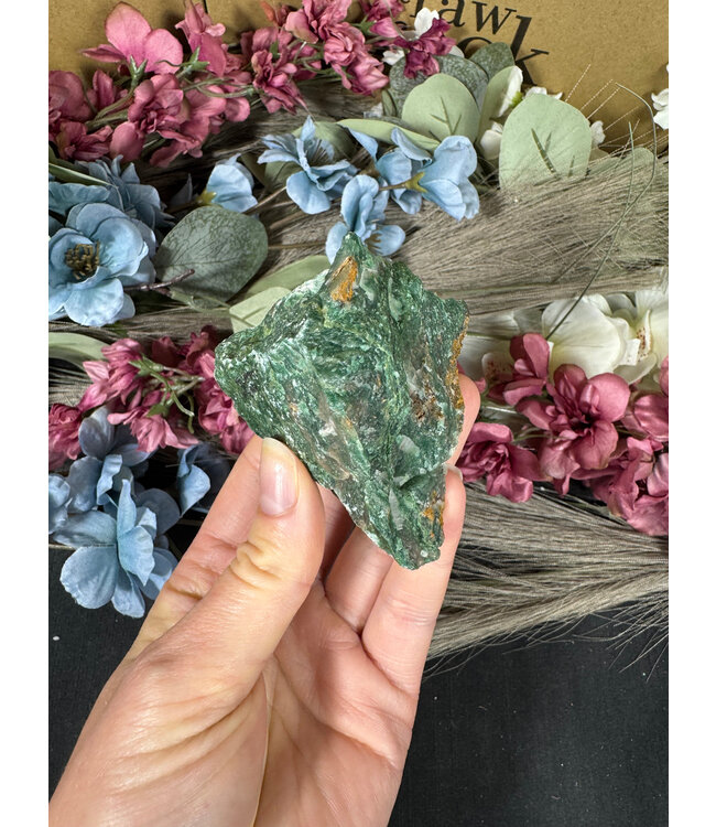 Raw Swaziland Jade Specimen #125, 158gr