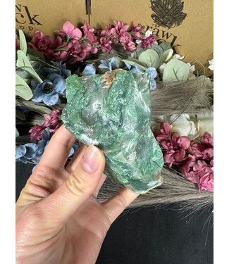 Raw Swaziland Jade Specimen #142, 396gr
