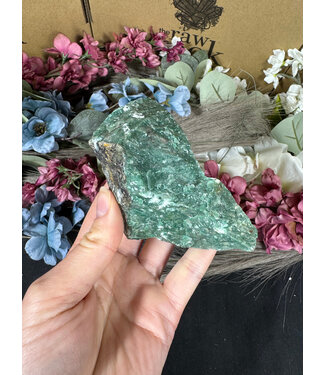 Raw Swaziland Jade Specimen #146, 254gr