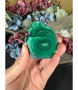 Malachite Slice #266, 60gr