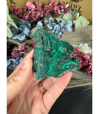 Malachite Slice #267, 64gr