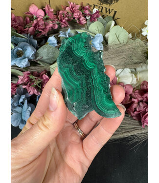 Malachite Slice #271, 52gr