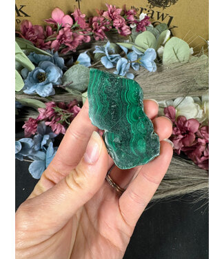 Malachite Slice #277, 44gr