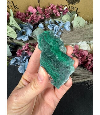 Malachite Slice #281, 60gr