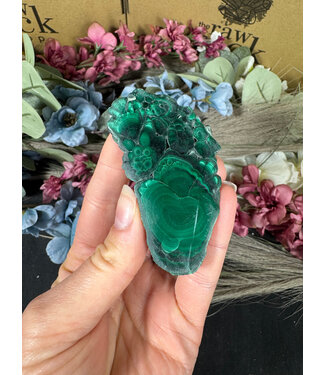 Malachite Slice #287, 52gr