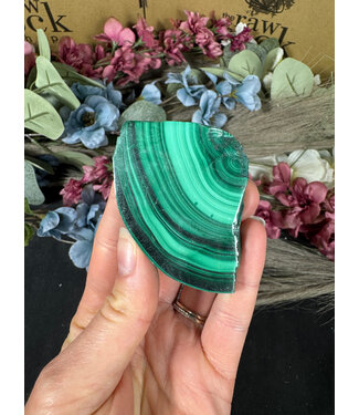 Malachite Slice #288, 74gr