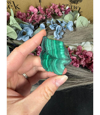 Malachite Slice #308, 34gr