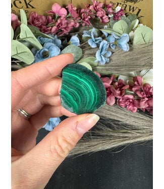 Malachite Slice #311, 16gr