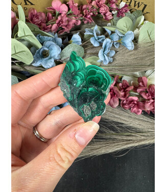 Malachite Slice #319, 40gr