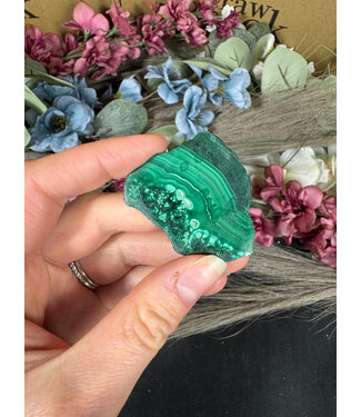Malachite Slice #320, 18gr