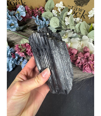 Raw Black Tourmaline Specimen #116, 1130gr