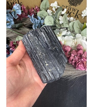 Raw Black Tourmaline Specimen #155, 642gr