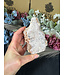 Pink Amethyst Cut Base #130, 428gr