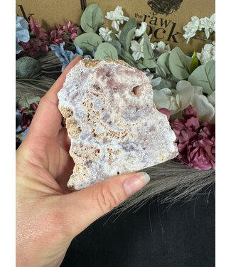 Pink Amethyst Cut Base #132, 182gr