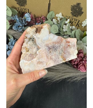 Pink Amethyst Cut Base #135, 512gr