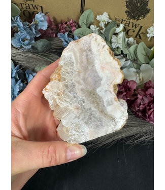 Pink Amethyst Cut Base #147, 456gr