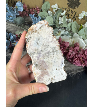 Pink Amethyst Cut Base #152, 618gr