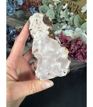 Pink Amethyst Cut Base #153, 304gr