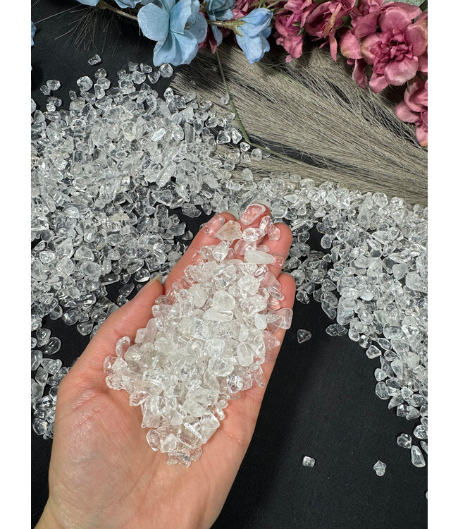Clear Quartz Chip Stones