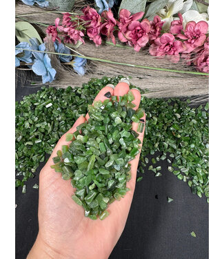 Green Jade Chip Stones