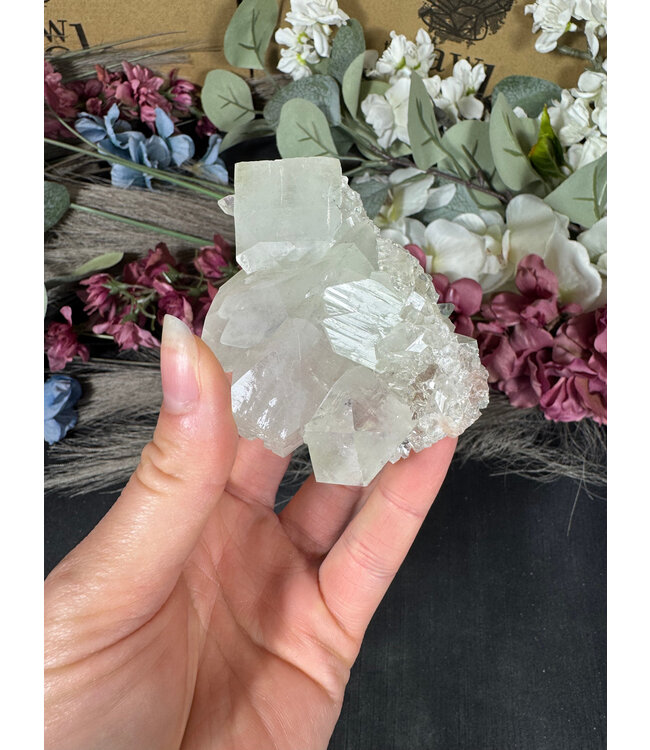Apophyllite Specimen #1468, 158gr