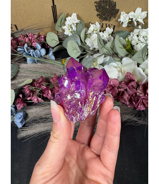 Purple Aura Cluster #289, 134gr