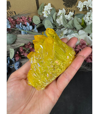 Yellow Aura Cluster #100, 250gr
