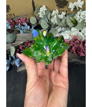 Green Aura Cluster #297, 180gr